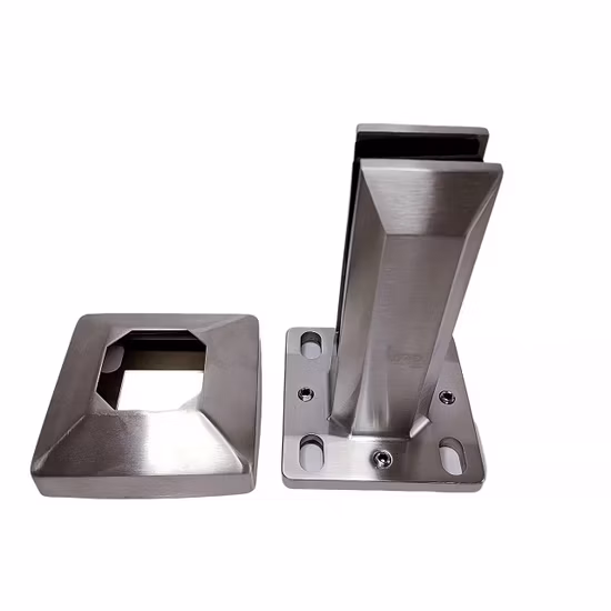 Stainless Steel Railing Glass Clamp